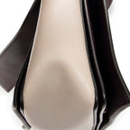 Celine - Sac Bandoulière Cadre Moyen - Prune/Beige