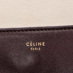 Celine - Sac Bandoulière Cadre Moyen - Prune/Beige