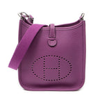 Shoulder Bag Evelyne TPM Anemone Clemence Leather