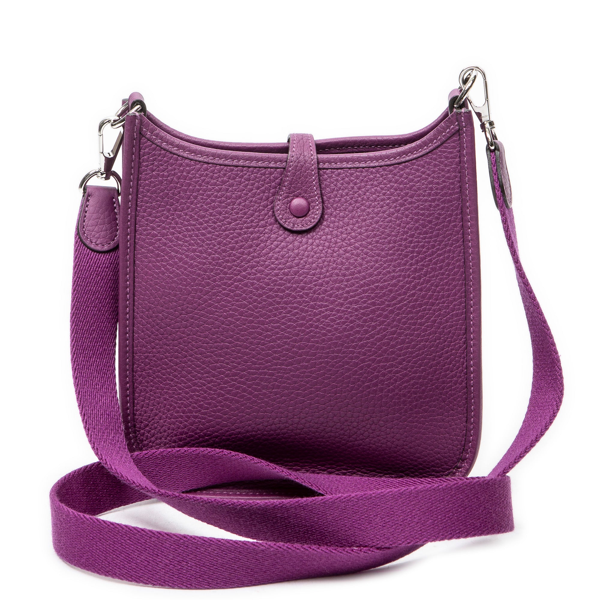 Shoulder Bag Evelyne TPM Anemone Clemence Leather