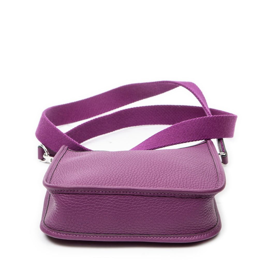 Shoulder Bag Evelyne TPM Anemone Clemence Leather