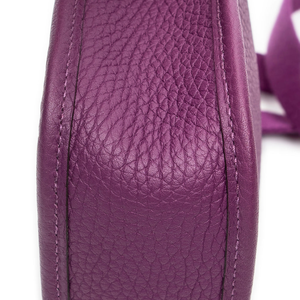 Shoulder Bag Evelyne TPM Anemone Clemence Leather