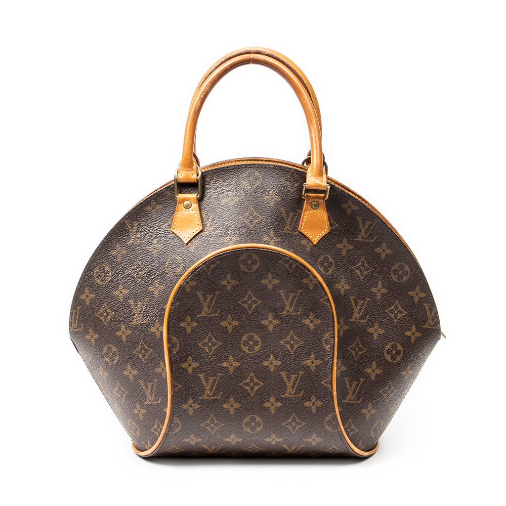 Handbag Ellipse MM Brown Monogram Canvas