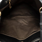 Shoulder Bag Large Pure Paddington Tote Black Grained Calfskin Leather
