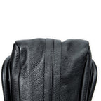 Shoulder Bag Medium Paraty Black Grained Calfskin Leather