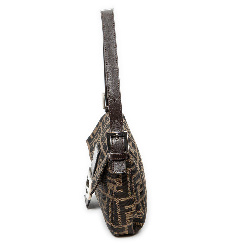 Bolso de Mano Baguette Lona Khaki Zucca