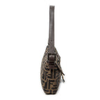 Bolso de Mano Baguette Lona Khaki Zucca