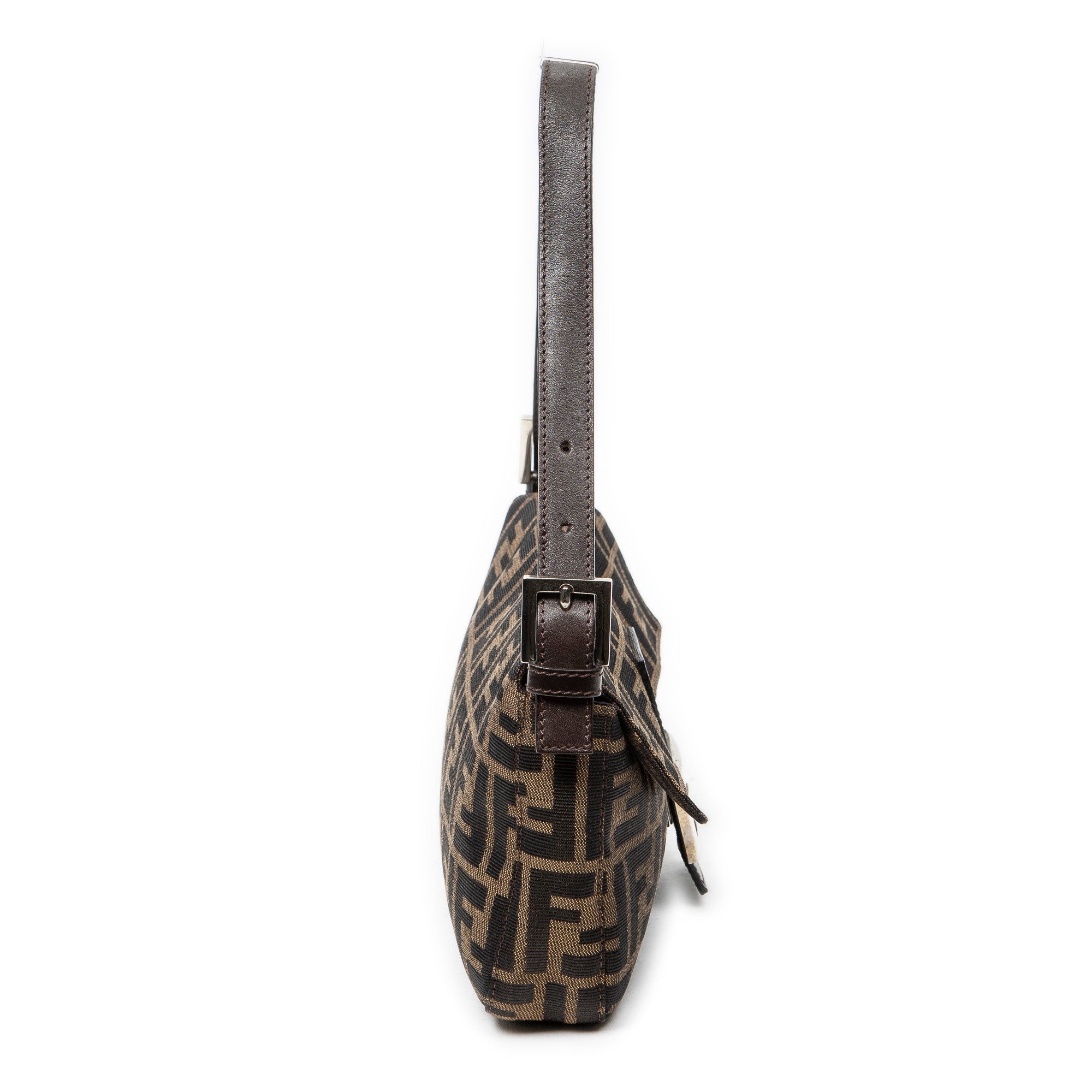 Bolso de Mano Baguette Lona Khaki Zucca
