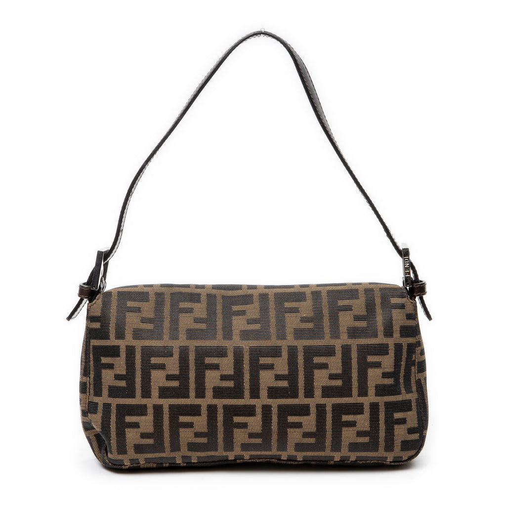 Bolso de Mano Baguette Lona Khaki Zucca