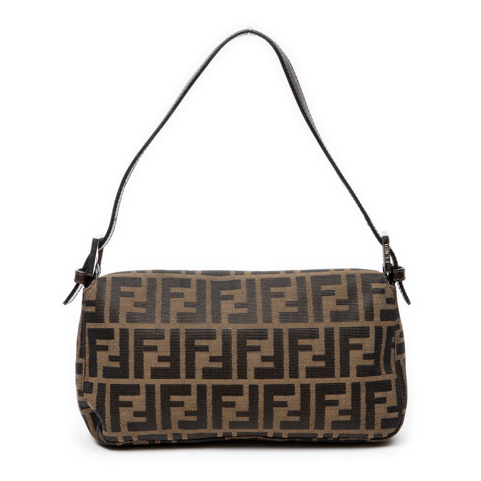 Bolso de Mano Baguette Lona Khaki Zucca