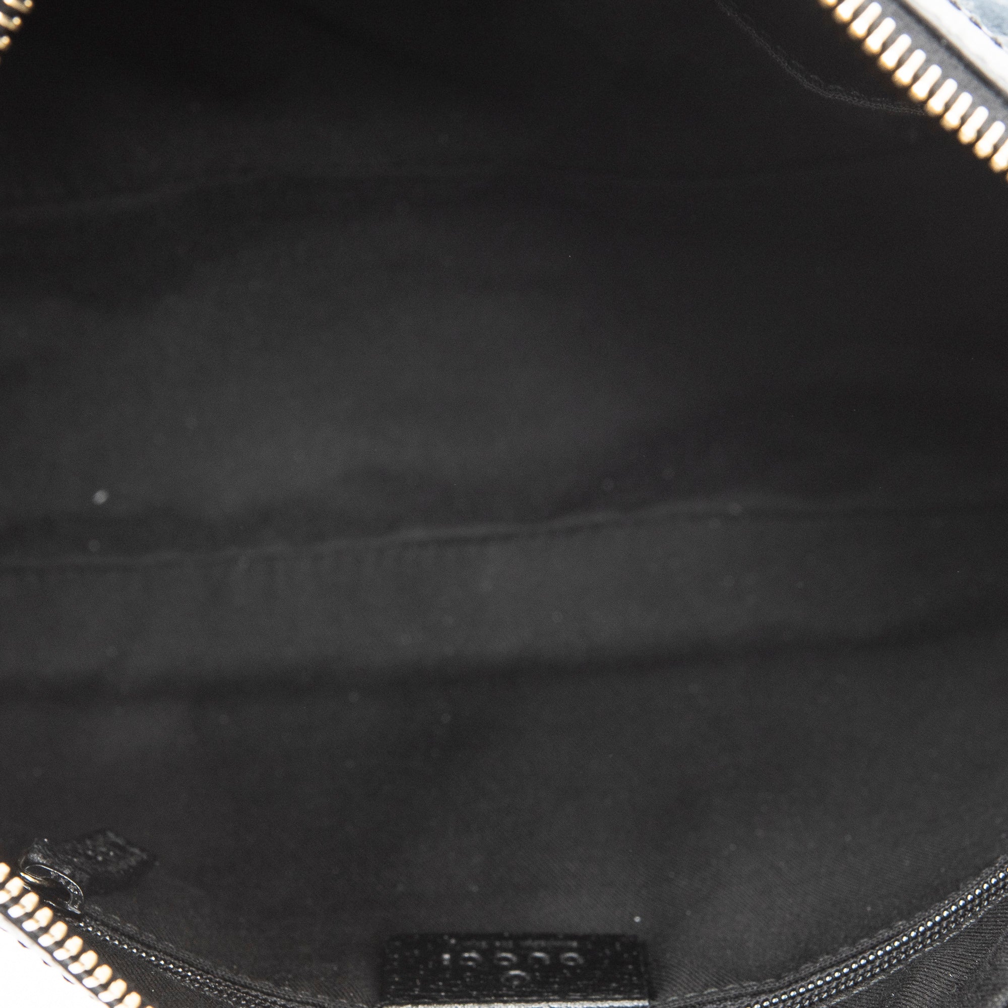 Shoulder Bag Small Abbey Top Handle Black Monogrammed Canvas