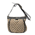 Handbag D Ring Messenger Beige Monogrammed Canvas
