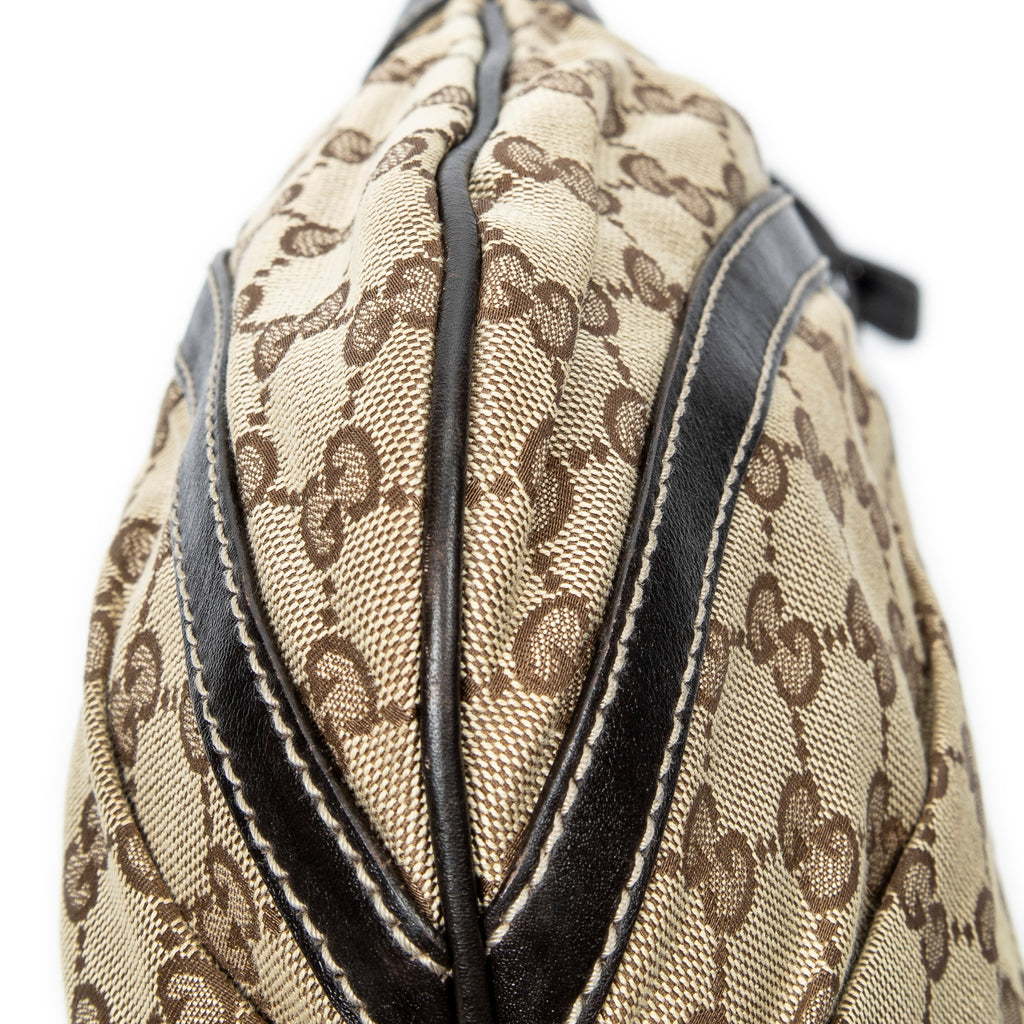 Handbag D Ring Messenger Beige Monogrammed Canvas