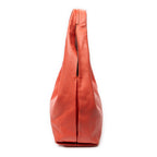 Shoulder Bag Dunas Hobo Pink Grained Calfskin Leather