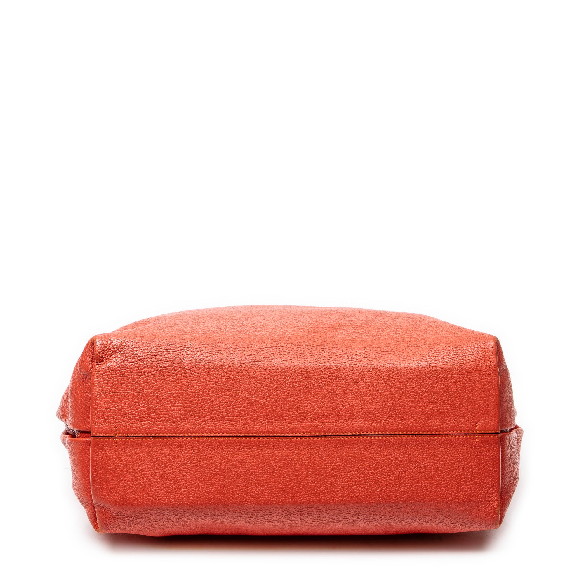 Shoulder Bag Dunas Hobo Pink Grained Calfskin Leather