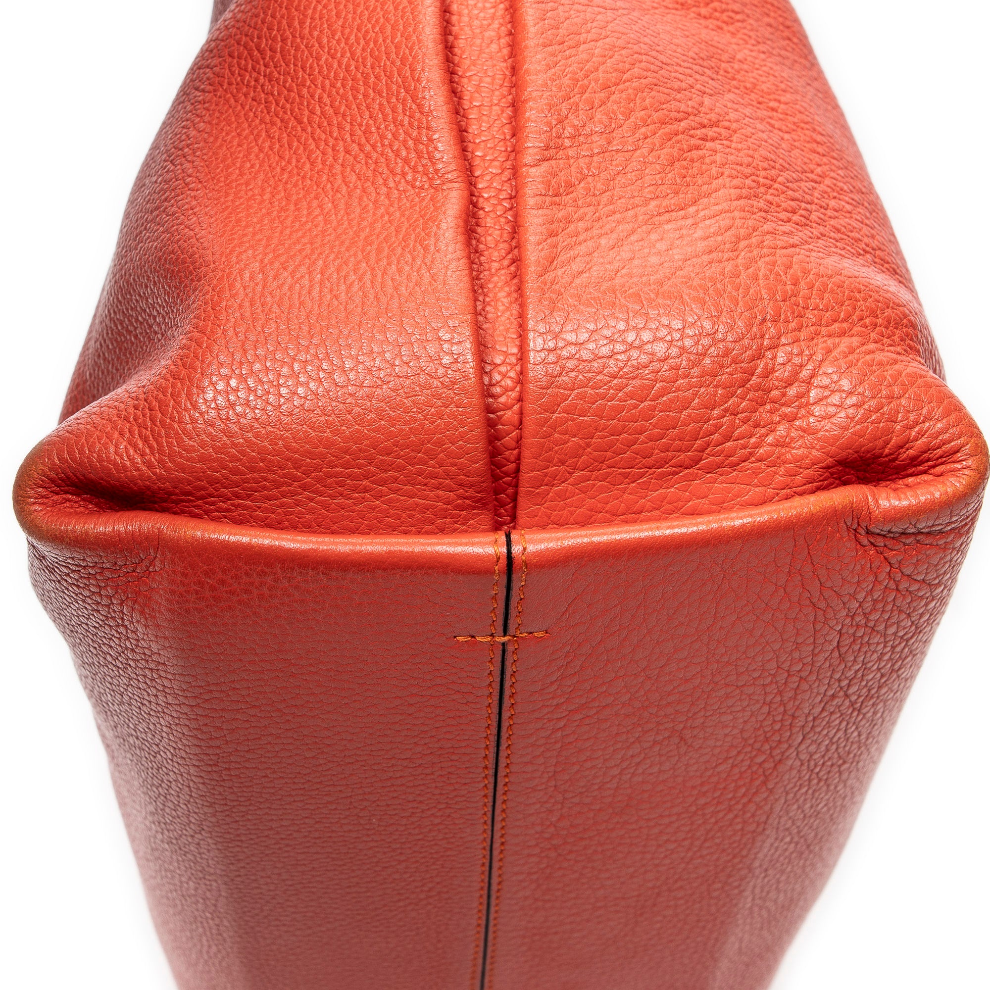 Shoulder Bag Dunas Hobo Pink Grained Calfskin Leather