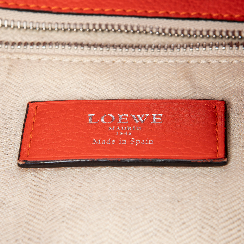 Shoulder Bag Dunas Hobo Pink Grained Calfskin Leather