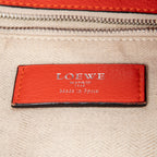 Shoulder Bag Dunas Hobo Pink Grained Calfskin Leather