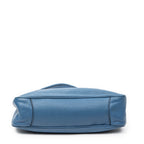 Prada - Sac hobo à boucle et fermeture éclair - Bleu
