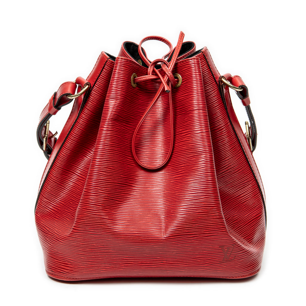 Shoulder Bag Noe PM Red Epi