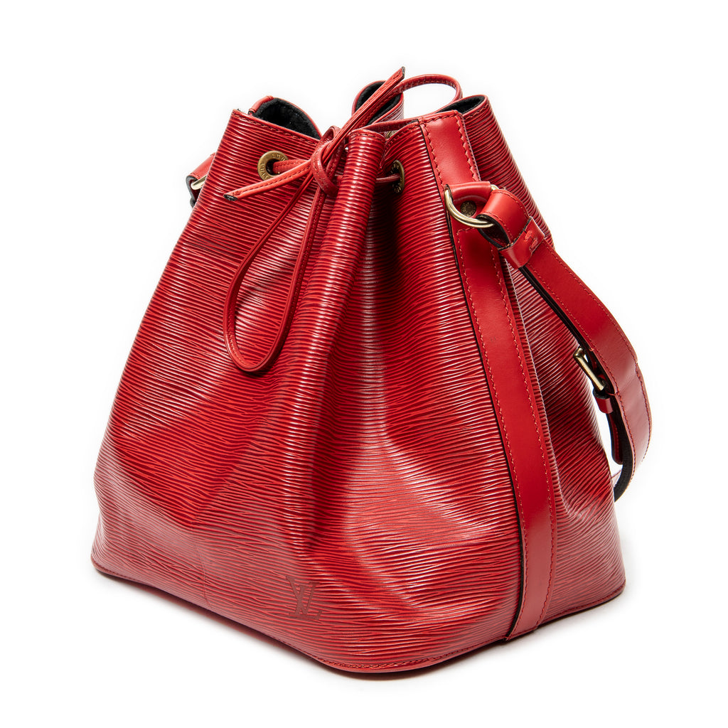 Shoulder Bag Noe PM Red Epi