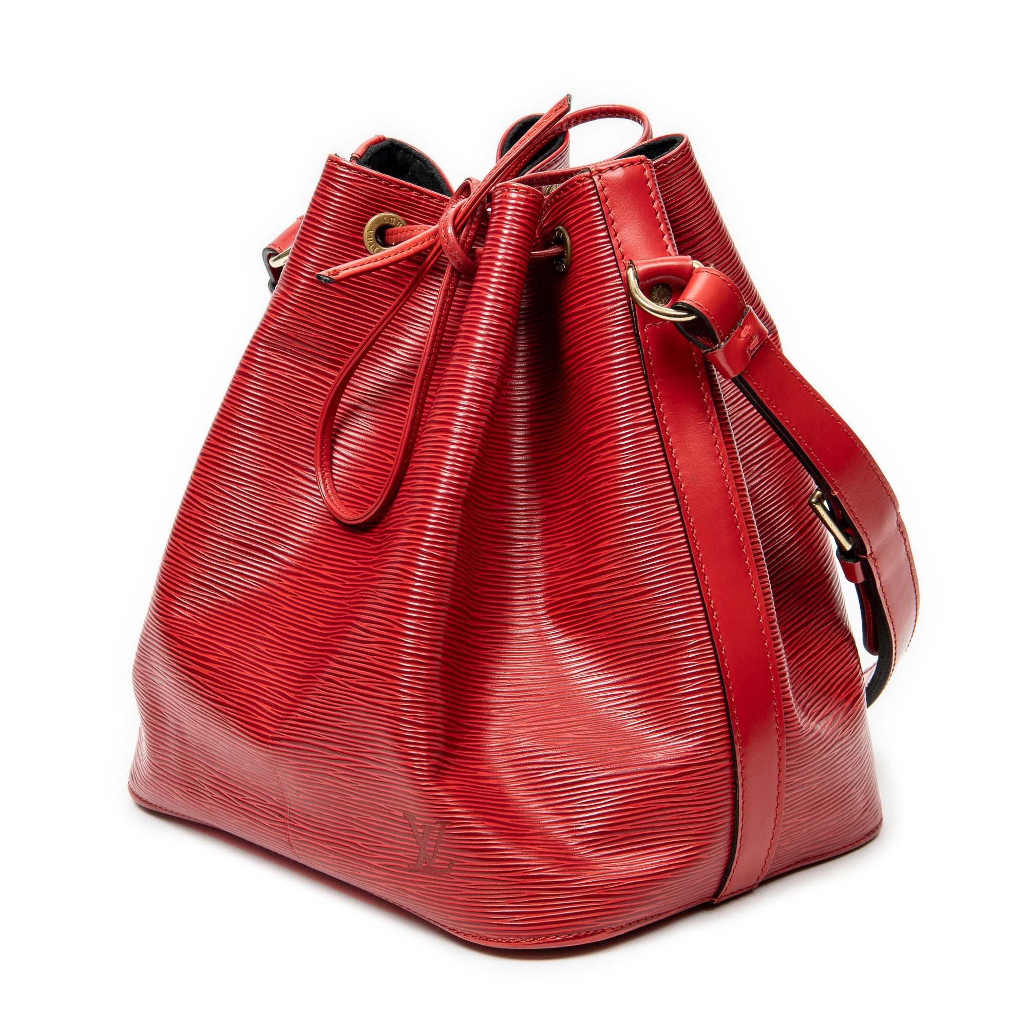 Shoulder Bag Noe PM Red Epi