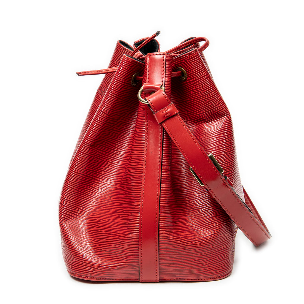 Shoulder Bag Noe PM Red Epi