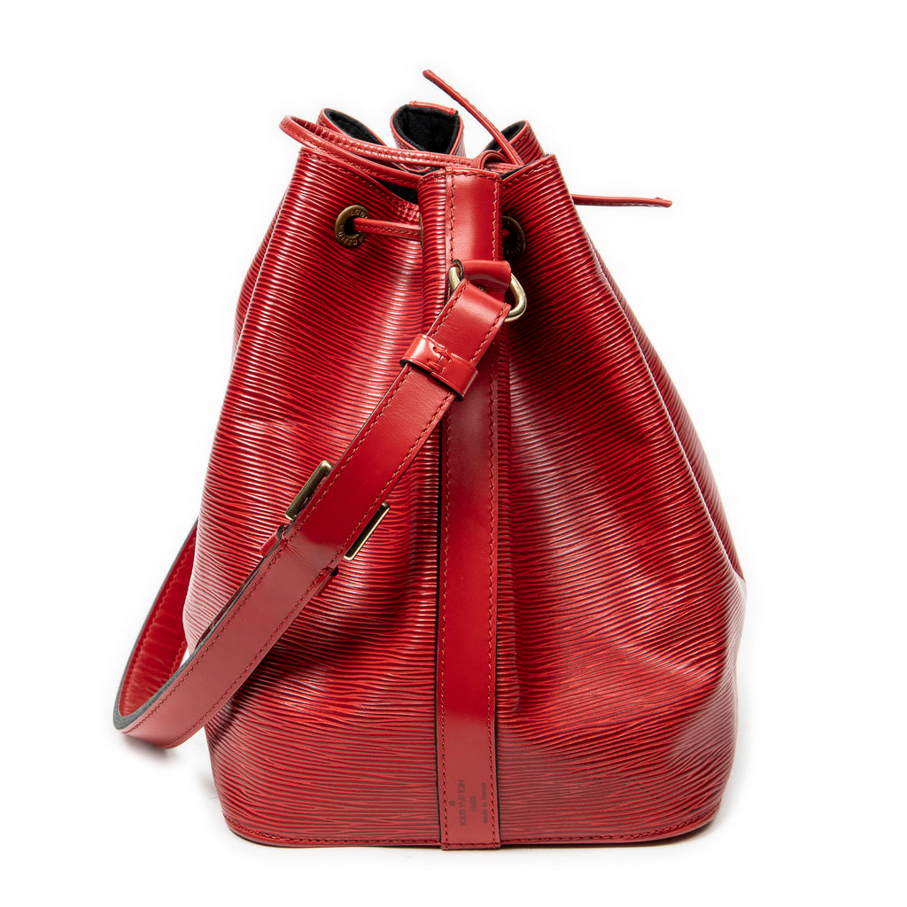 Shoulder Bag Noe PM Red Epi