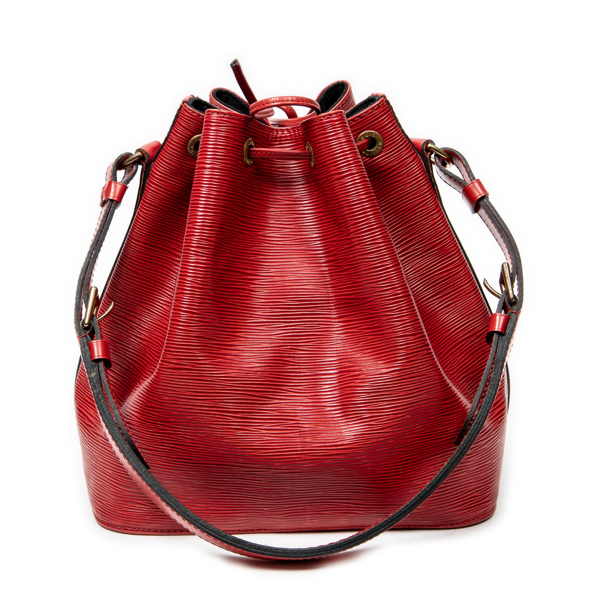 Shoulder Bag Noe PM Red Epi