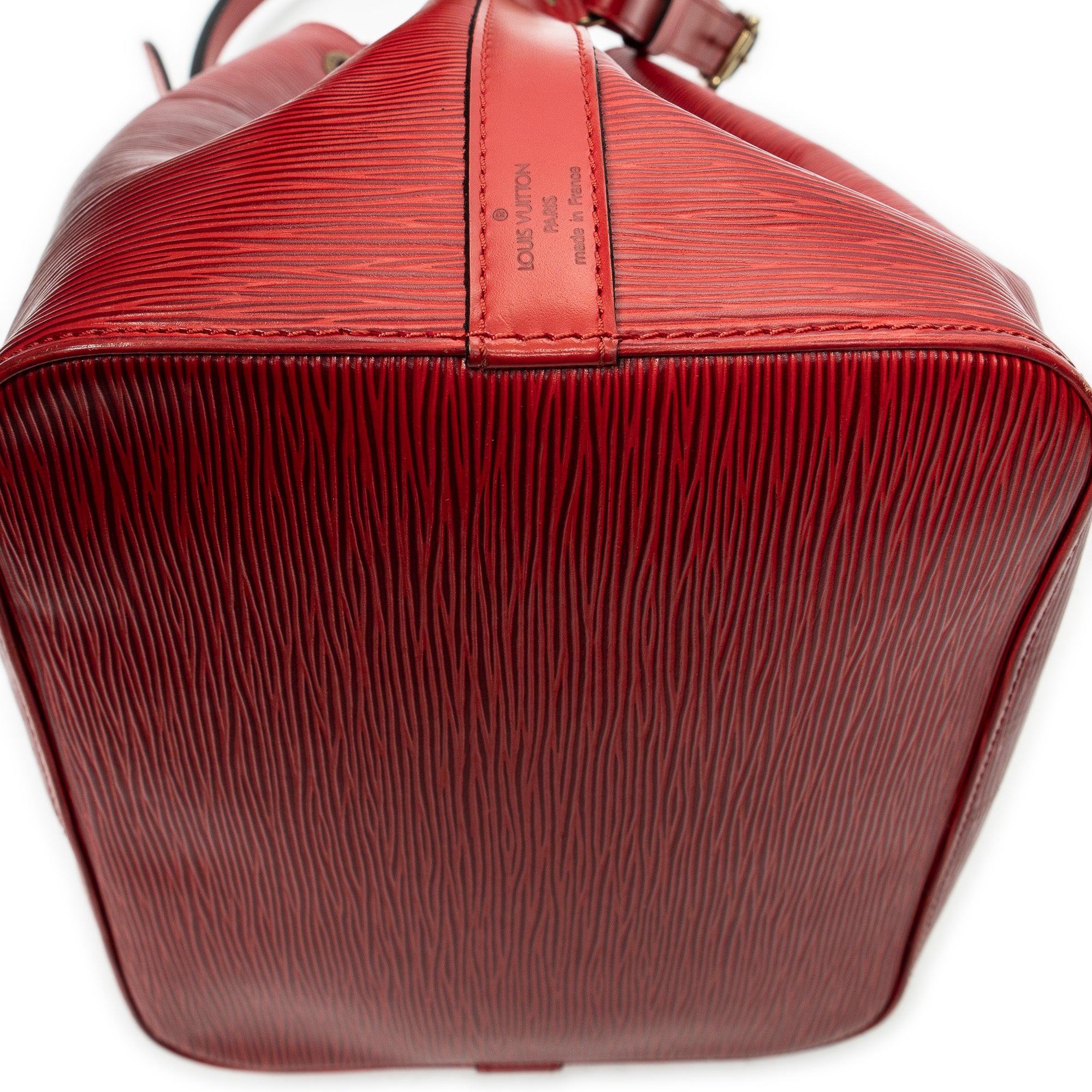 Shoulder Bag Noe PM Red Epi