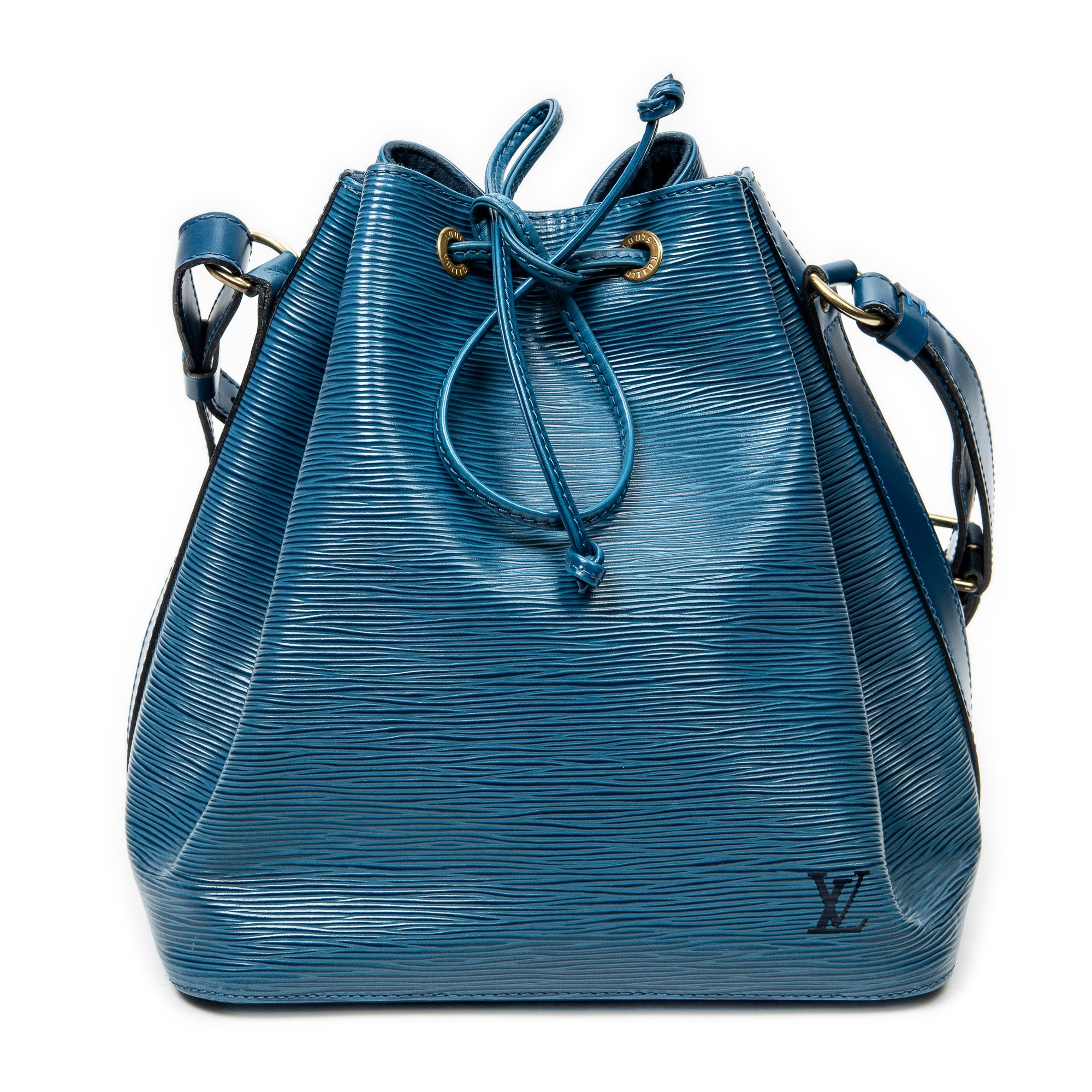 Shoulder Bag Noe PM Blue Epi