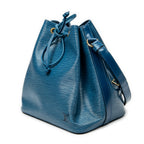 Shoulder Bag Noe PM Blue Epi