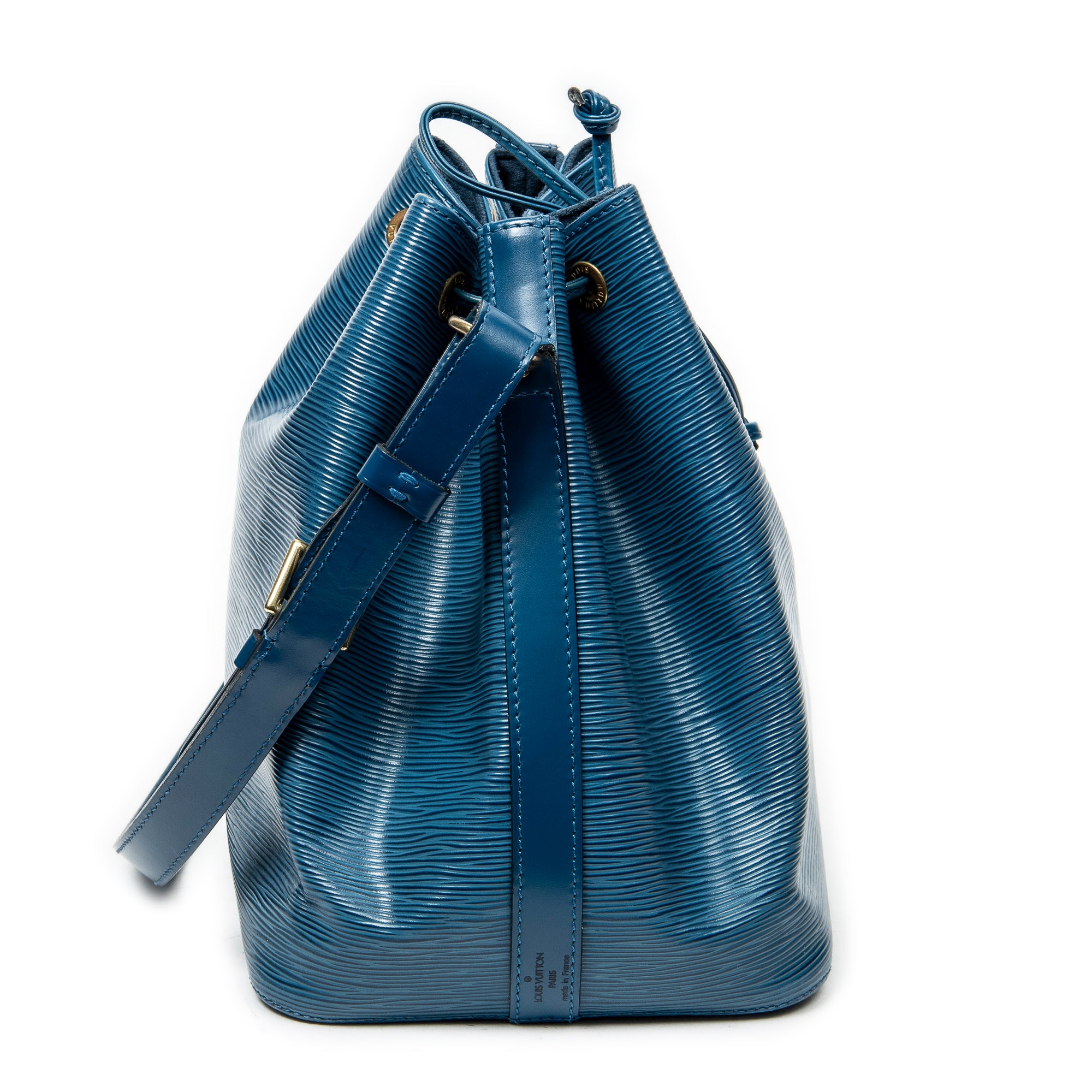 Shoulder Bag Noe PM Blue Epi