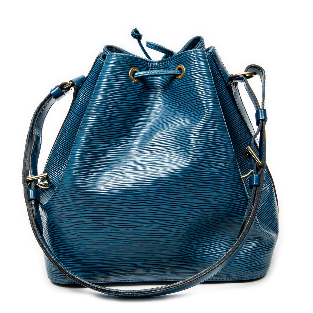 Shoulder Bag Noe PM Blue Epi