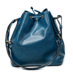 Shoulder Bag Noe PM Blue Epi