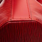 Sac à bandoulière PM en cuir épi rouge