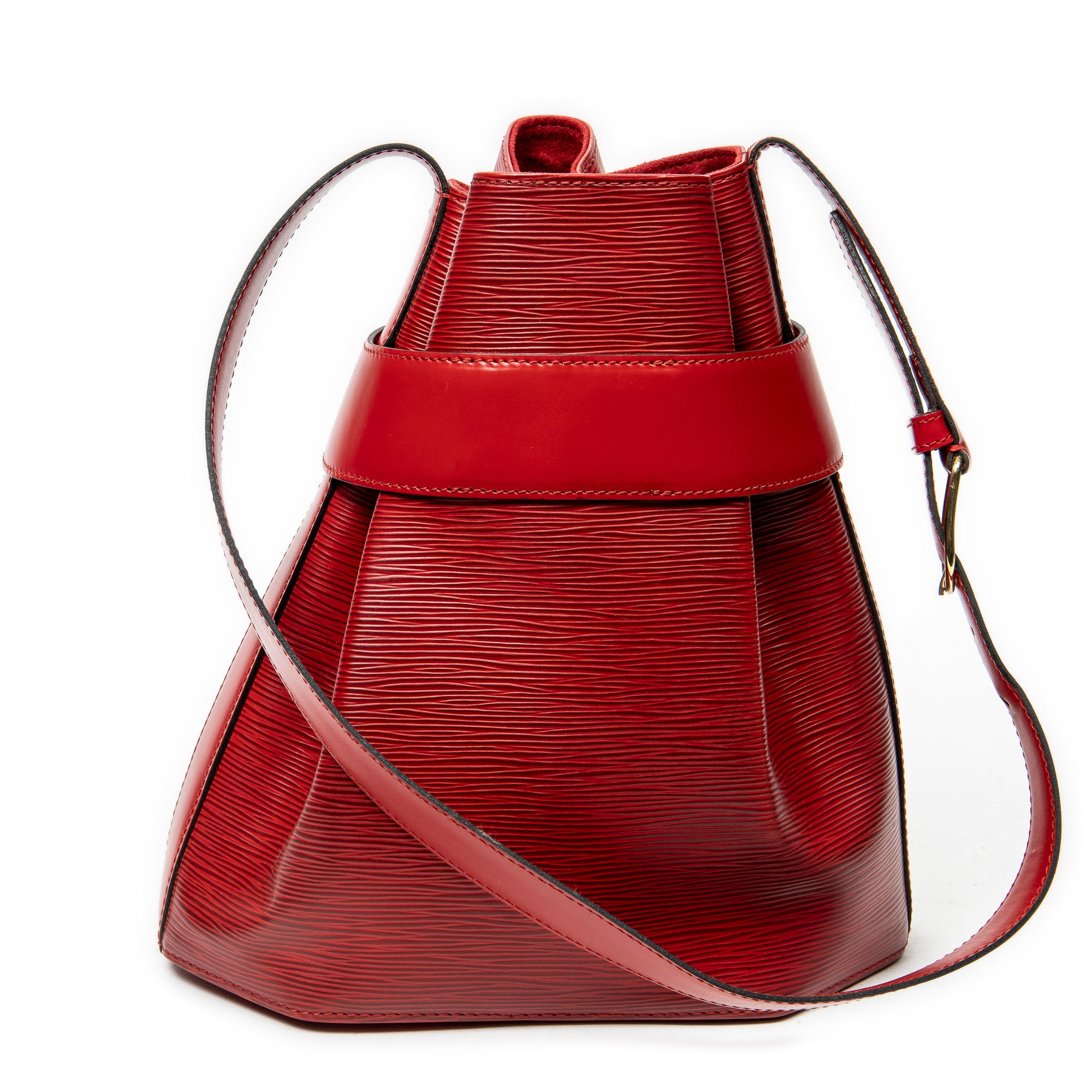 Shoulder Bag Sac D'Epaule PM Red Epi