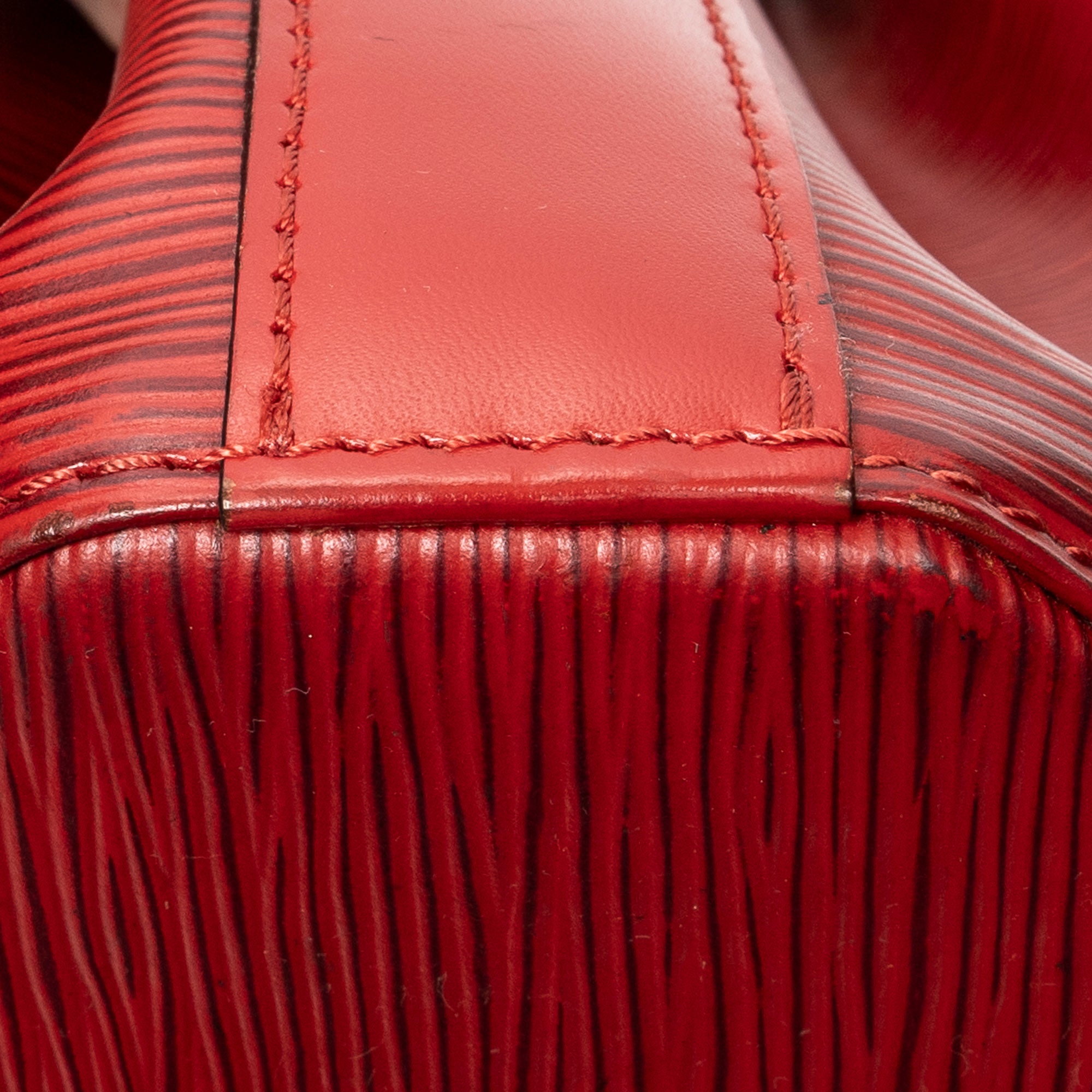 Shoulder Bag Sac D'Epaule PM Red Epi