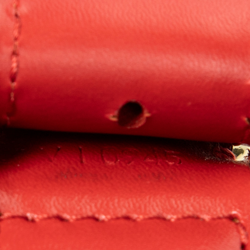 Shoulder Bag Sac D'Epaule PM Red Epi