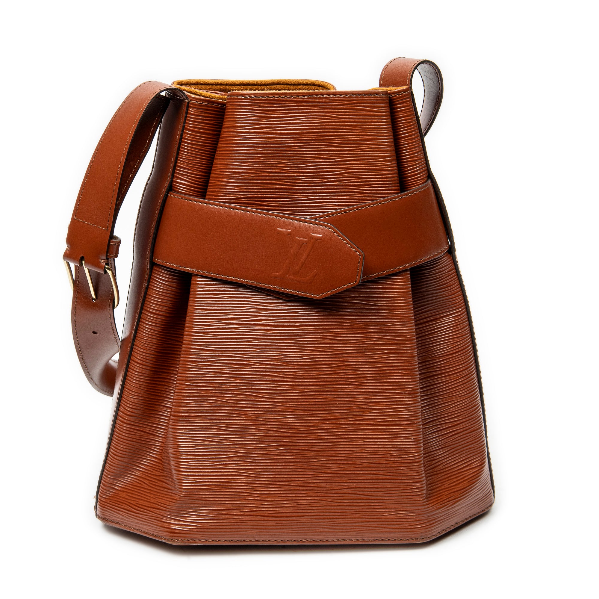 Shoulder Bag Sac D'Epaule PM Tan Epi