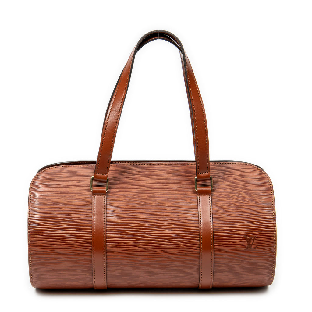 Handbag Soufflot Tan Epi