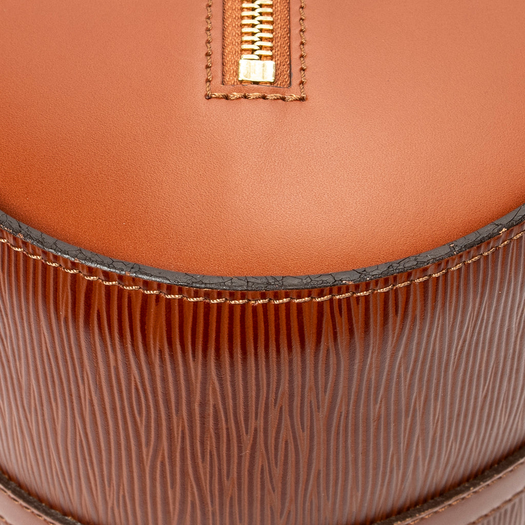 Handbag Soufflot Tan Epi