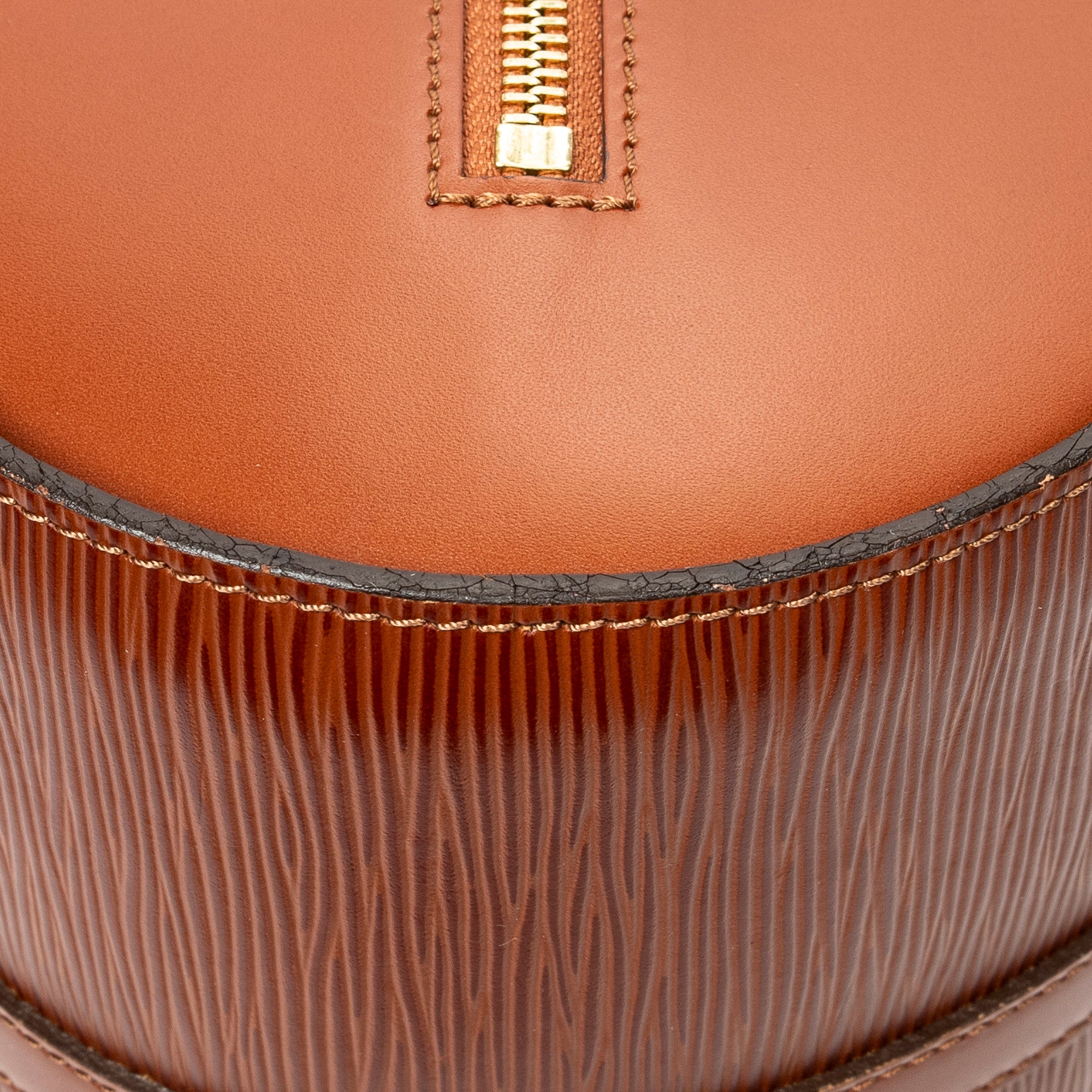 Handbag Soufflot Tan Epi