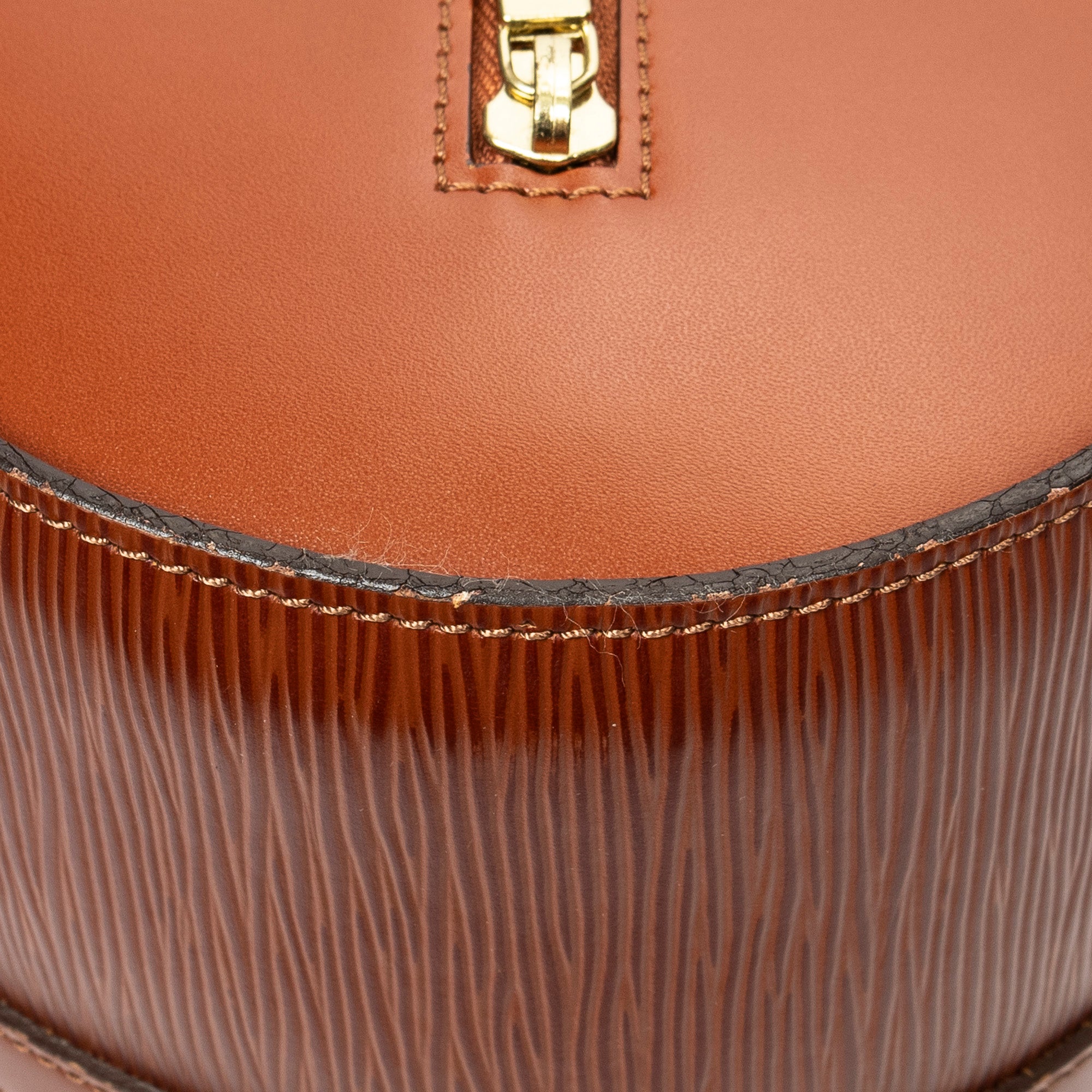 Handbag Soufflot Tan Epi