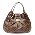 Shoulder Bag Sistina GM Brown Damier Ebene