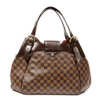 Shoulder Bag Sistina GM Brown Damier Ebene