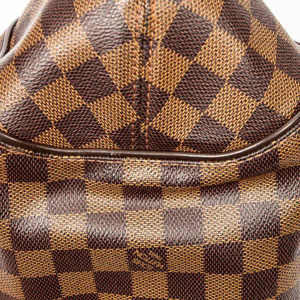 Shoulder Bag Sistina GM Brown Damier Ebene