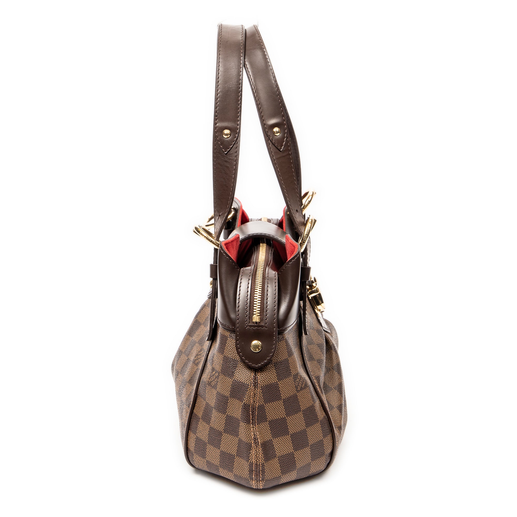 Shoulder Bag Sistina PM Brown Damier Ebene