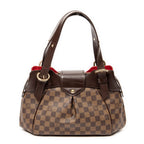 Shoulder Bag Sistina PM Brown Damier Ebene