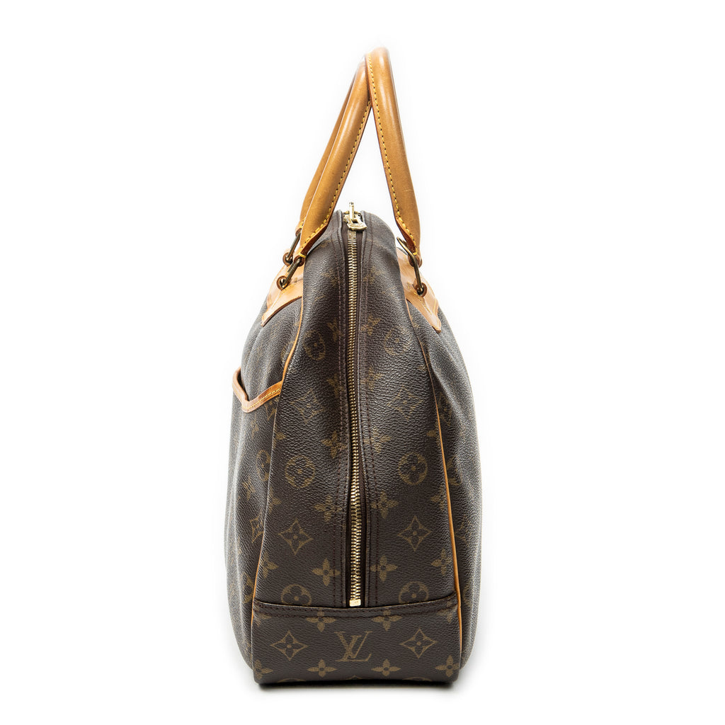Handbag Deauville Brown Monogram Canvas